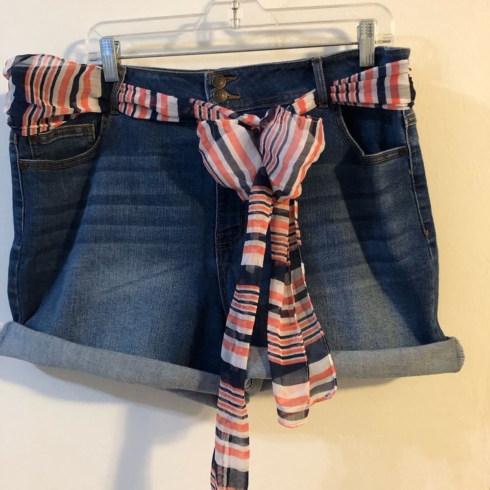 Denim Shorts Size 16